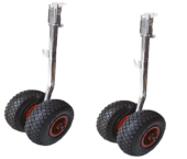 Allpa Launching Wheels Set (Folding); With Double Wheels (Max. 180kg Per Set)