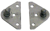 Sierra GS62850 - Nautalift, Stainless Steel Flat Bracket With 10mm-Ball Stud, Width 2,25" (57mm)