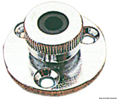 Osculati Chromed Brass Deck Cable Gland – Cable Passage 6–12 mm