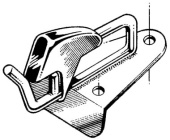 Allpa Snap Davits Set For Neoprene And PVC Tenders