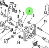 Nanni Diesel 970302856 - O-Ring for Accelerator and Sea Water Pump Assemblies