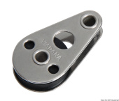 Viadana Horizontal-Mounting Footblock with 25 mm Nylon Sheave for 5-8 mm Rope