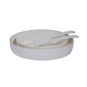 Marine Business Salad Bowls With Maldivas Ivory Cutlery