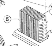 Isotherm SBD00044AA - Air Condenser for Clear Ice Maker