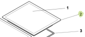 Isotherm SGC00326AA – Gasket Lid 460x395mm for BI92 Built-In Refrigerator/Freezer