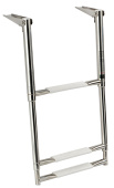 Osculati 49.540.03 - Telescopic Large Ladder AISI316 3 Steps