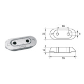 Bukh PRO L8146301 - Anode F/YAMAHA EngineS