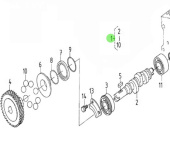 Nanni Diesel 970314254 - Fuel Camshaft Assembly for N3.21 Engines