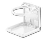 Drink Cup Holder Plastic White