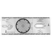Allpa Plexiglass 'Breton Course Plotter'