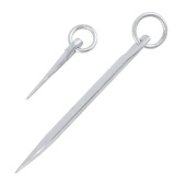 Hollex Galvanized Steel Ground Rod with Ring for Mooring