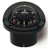 Ritchie Helmsman HF-743 Flush Mount Compass - Black - Conical Card