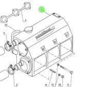 Nanni Diesel 48300374 - Heat Exchanger for 4.340TDI Engines