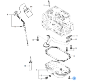 Vetus VD20201 - Hexagon Bolt M8x16