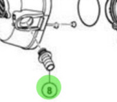 Flojet 20381003 – Straight Hose Connector Kit 5/8", 2 pcs