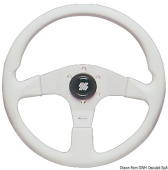 Osculati 45.383.34 - ULTRAFLEX Corsica Steering Wheel White 350 mm