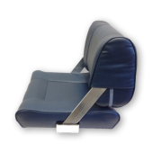 Allpa Boat Chair Model 'Athene' Flip-Back Seat; Without Chair Leg; Blue