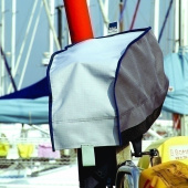 Outboard Motor Cover Blue Performance