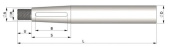 Exalto Propeller Shaft 1.4462 Stainless Steel 