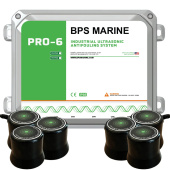BPS Marine PRO-6 Ultrasonic Antifouling System – 6 Transducers, 24V DC