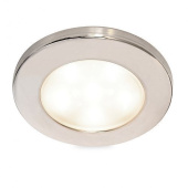 Hella Marine 2JA 980 940-017 - LED Downlight Euroled 95 10-33v White - Polished 316 S/s Rim Bulk