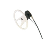 Ultraflex T67W Steering System with White Bezel