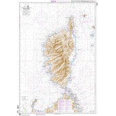 Plastimo P203004 - Unfolded Map Mediterranean Sea - Coasts Of