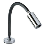 Quick LED Reading Light Audrey Chrome 10-30V No Switch