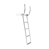 Båtsystem BKTH74 - Stainless Steel Ladder, Folding with Handles, 4 Steps