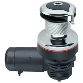 Harken 70.2STEC12H - Electric Self-Tailing Radial Chrome Winch 2 Speed, 12V, Horizontal 70.2STE Chrome/Black