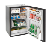 Isotherm C130LBATN12111AA - 12/24 Cruise CR130 LH Elegance Total Black Fridge Left-Hinged