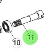 Jabsco 18753-0525 - Shaft Kit 18770