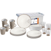 BukhPro D2032167 - PRO Tableware Set Beige