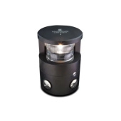 Lopolight 300-138-B-CD - Navigation Light 6NM 225° White, Masthead, Double, Black Anodized