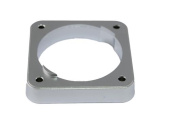 Inprojal Spacer Plate 11mm Rough/Silver Matte Finish