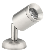 Allpa LED Wall Reading Light (Mini), Chromed Brass, 8-30v/1,2w, LED 1x 1w, H=84mm