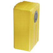 Allpa Polyethylene Waste Water Tank, Upright Version, 73L, 290x750x390mm