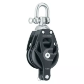 Harken 6270 - 60mm Aluminum Element Double Block Swivel, Becket