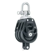 Harken 6273 - 60mm Aluminum Element Triple Block Swivel, Becket