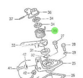 Nanni Diesel 970141302 - Governor and Accelerator Spring for HE Series Engines