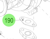 Steyr 2203278-0 - Turbocharger Oil Return Gasket