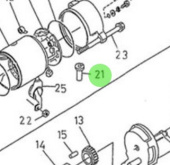 Nanni Diesel 970313099 - Starter Motor Drain Pipe for N4 Series Engines
