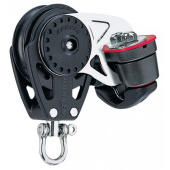 Harken HK2645 Single Carbo Air Block 40 mm with Cam for Rope 10 mm