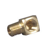 Sierra Fuel Line Fitting Messing, 90°, Universal, 1/4" Npt Male/Female