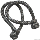 Osculati 08.310.04 - Soft Shackle In Black Dyneema - 4 mm