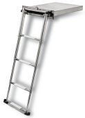 Douglas Marine 1002-004P - Foldaway Ladder Portofino 4 Steps