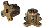 Allpa Bronze Half-Coupling (Cruciform) For Ø30mm-Shaft, Pitch Ø82,5mm, 4x Ø10mm