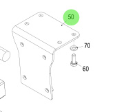 Steyr 2180946-0 - Bracket for Mechanical Oil Suction Pump on Steyr Engines