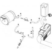 Wallas 3720 - Boat Installation Kit for Viking Combi