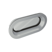 TOPwindows Porthole - KR, 375 x 175, Fixed, Alu-look, Single Glass